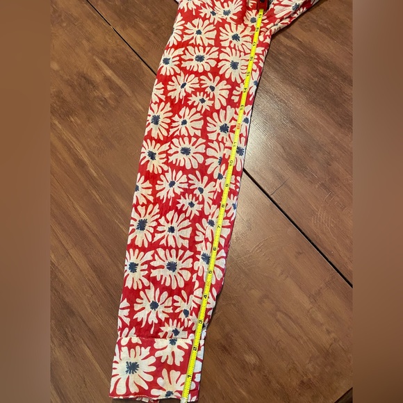 Maison Hotel Nadina Blouse Las Dalias Print Size M - Picture 11 of 13